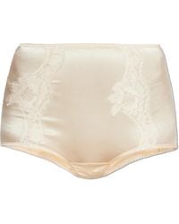 Dolce & Gabbana - Ondergoed ,Katoen High-Waisted Briefs - Lyst