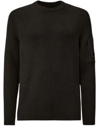 C.P. Company - Round-Neck Knitwear - Lyst
