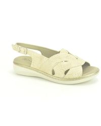 Pitillos - Schoenen ,Geel ,Print Sandaal - Lyst