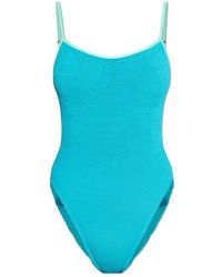 Bondeye - Badmode ,Blauw ,Nylon Low Palace One Piece - Lyst