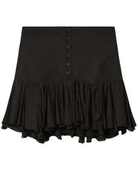 Isabel Marant - Rokken ,Zwart ,Katoen Daneen Rok - Lyst