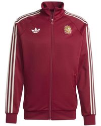 adidas - Fitness ,Rood ,Katoen Spain Originals Track Top - Lyst