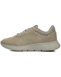 HUGO - Grüne Low-Top-Sneaker Für Herren - Lyst