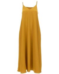Marella - Voliera Midi Jurk - Lyst
