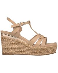 Alma En Pena. - Esparto Wedge Sandal - Lyst