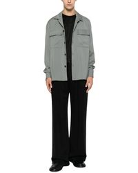 Low Brand - Overhemden ,Grijs ,Casual Shirts - Lyst