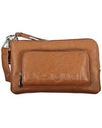 Desigual - Verstellbare schultertasche mit kontrastdetails - Lyst