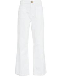 The Seafarer - Witte Straight Leg Jeans Klassieke Pasvorm - Lyst
