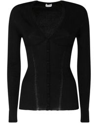 Lanvin - Round-Neck Knitwear - Lyst