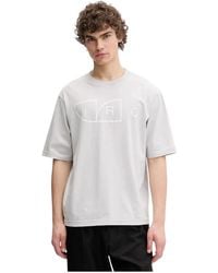 IRO - Tops ,Grijs ,Katoen T-Shirt Met Grafische Print - Lyst