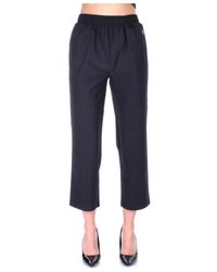 Save The Duck - Cropped Trousers - Lyst