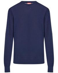 DIESEL - Round-Neck Knitwear - Lyst