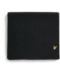 Lyle & Scott - Schlichte Strickschal - Lyst