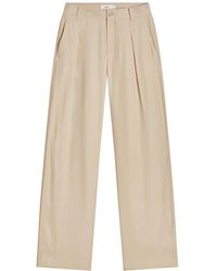 Closed - Leather trousers - Lyst