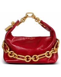 Balmain - Mini-Tasche Sync Aus Kalbsleder - Lyst