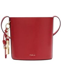 Furla - Roxie Mini Leather Bucket Bag - Lyst