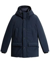 Woolrich - Jassen ,Blauw ,Polyester Cloud Arctic Parka - Lyst