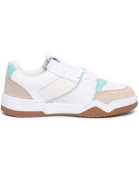 DSquared² - Weiß rosa beige sneakers - Lyst