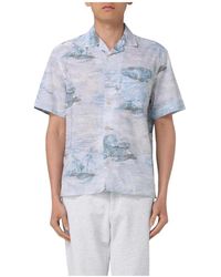 Eleventy - Short Sleeve Shirts - Lyst