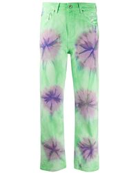 MSGM Jeans Boy-friend - Groen