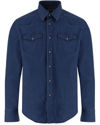 Alessandro Gherardi - Denim Shirts - Lyst