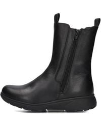 Xsensible - Schwarze Leder Damen Stiefeletten - Lyst
