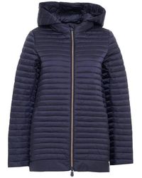 Save The Duck - Jassen ,Blauw ,Blauwe Jas Voor Stijlvol Comfort - Lyst