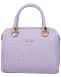 Liu Jo - Glicine Boston Tasche Aus Kunstleder - Lyst