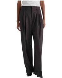 MEIMEIJ - Straight Trousers - Lyst