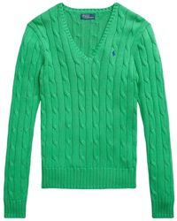 Ralph Lauren - Knitwear > v-neck knitwear - Lyst