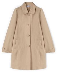 mötivi - Jassen ,Katoen Cotton Satin Coat - Lyst