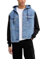 KARL LAGERFELD - Jassen ,Blauw ,Denim Denim Jacket - Lyst