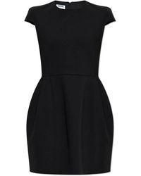 Moschino - Jurk Met Korte Mouwen - Lyst