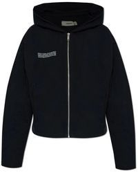 PANGAIA - Dna Double Jersey Zip Up Hoodie - Lyst