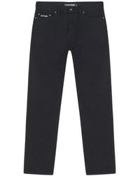 Iuter - Klassische schwarze straight fit denim jeans - Lyst