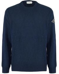 Roy Rogers - Denim Crew Neck Pullover - Lyst