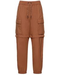 Moncler - Tapered Trousers - Lyst