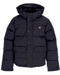 Dickies - Anorak Hombre Glacier View Puffer Negro - Lyst