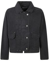 mfpen - Jassen ,Grijs ,Katoen Courier Jacket - Lyst