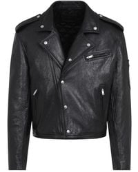 Prada - Leren Jack - Lyst
