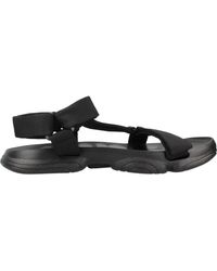 Camper - Schoenen ,Zwart ,Karst Sandaal Platte Sandalen - Lyst