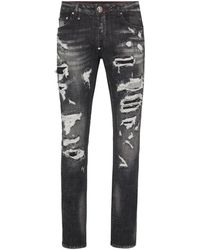 Philipp Plein - Slim Fit Jeans - Lyst