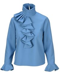 Gucci Blouse 633314zafkb - Blauw