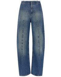 MM6 by Maison Margiela - Loose Fit Jeans - Lyst
