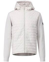 Belstaff - Strickjacke Mit Westenbesatz - Lyst