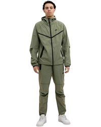 Nike - Fitness ,Groen ,Nylon Tech Woven Trainingspak - Lyst