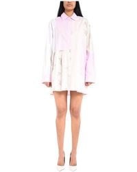 MSGM - Shirt Dresses - Lyst