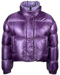 Add - Jassen ,Paars ,Short Down Jacket - Lyst