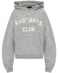 DSquared² - Hoodies & Sweatvesten ,Grijs ,Katoen The Hoodie - Lyst