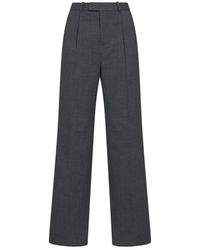 Self-Portrait - Straight Trousers - Lyst